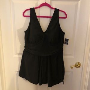Brand new torrid asymmetrical swimsuit size 3